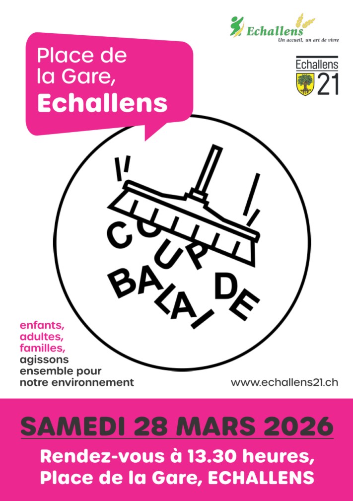 Coup de balai 28 mars 2026